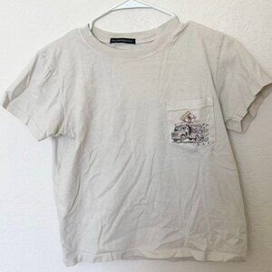 Brandy Melville graphics tee Women's White T-shirt
